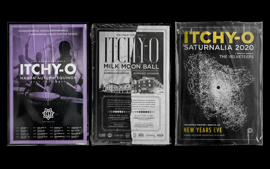Itchy-O Tour Posters Itchy-O Tour Posters